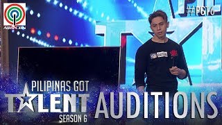 Pilipinas Got Talent 2018 Auditions Karl Matrix  Illusion TV Magic [upl. by Terrel744]