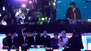 171201 EXO엑소 reaction to GOT7갓세븐 DAY6데이식스  You Are amp Never EverRock Ver MAMA [upl. by Relyuc]