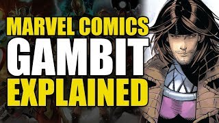 Marvel Comics Gambit Explained  Comics Explained [upl. by Nit]