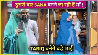 Good News Sana Khan Is Pregnant Again Tariq Jamil Is Going To Be Big Brother [upl. by Aerbua795]