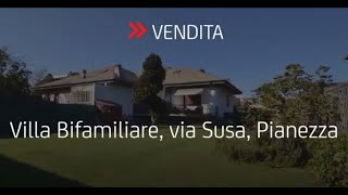 Pianezza TO vendita villa bifamiliare di due unità adiacenti e con terreno via Susa [upl. by Anah]