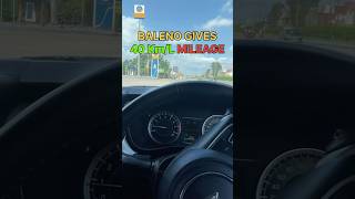 Baleno Mileage Test 2024 shorts [upl. by Eiramadnil]