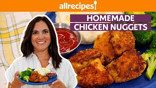 How to Make Homemade Chicken Nuggets  Get Cookin  Allrecipescom [upl. by Deidre]