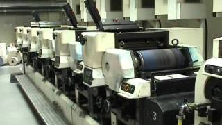 Nilpeter MO3300 Label Press [upl. by Agna]