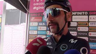 Fernando Gaviria  Interview at the start  Stage 18  Giro dItalia 2024 [upl. by Clement]