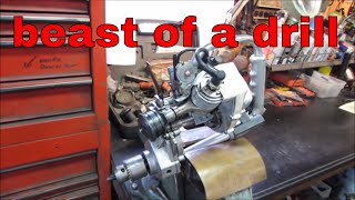 will it run antique gas powered drill pt 2 [upl. by Jolie]