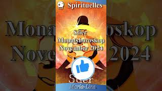 Stier SPIRITUALITÄT ✨ Horoskop November 2024 [upl. by Aevin]