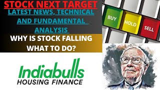 INDIABULLS HOUSING FINANCE SHARE LATEST NEWS  FUNDAMENTAL amp TECHNICAL ANALYSIS  WHY IS IT FALLING [upl. by Inaniel]