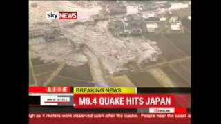 Japan Earthquake Tsunami Hits After 89 Quake [upl. by Ephrem620]