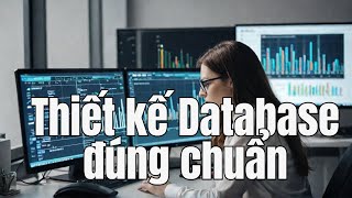 Các bước thiết kế cơ sở dữ liệu đúng chuẩn [upl. by Ashling733]