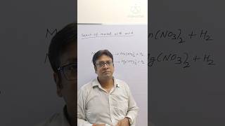 which metals react with Nitric acid to give hygrogen gas 10thsciencewithvikash shortsvideo [upl. by Dnomal]