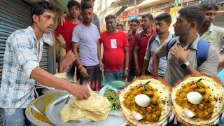 Kolkatas Famous Paratha With Unlimited Sabji Price ₹ 20 Only । Street Food [upl. by Ambur963]