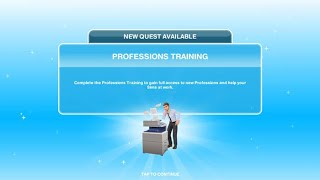 CARA MENYELESAIKAN PROFESSIONS TRAINING QUEST  THE SIMS FREEPLAY INDONESIA [upl. by Atela]