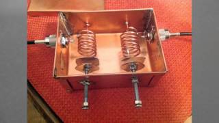 145 MHz Low Loss Bandpass Helical Filter by Mile Kokotov [upl. by Ydnir]