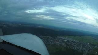 Approach and Landing ILS 07 EDDS Stuttgart [upl. by Charteris]