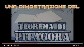 Una dimostrazione del teorema di Pitagora [upl. by Claire75]