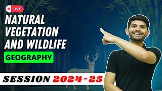 Natural Vegetation and Wildlife  Live Poll Session PYQs and MIQs  Geography Class 9 202425 [upl. by Griz]