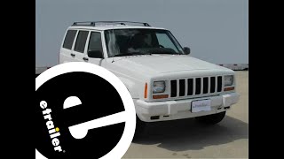 etrailer  Trailer Hitch Installation  1999 Jeep Cherokee  Curt [upl. by Dilly]