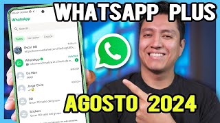 WhatsApp Plus Como DESCARGAR e Instalar para ANDROID 2024 [upl. by Adon]