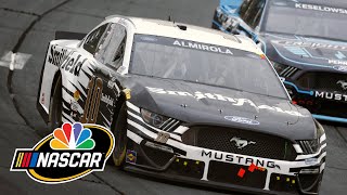 Aric Almirola wins in major upset at NASCAR Cup Series race at New Hampshire  Motorsports on NBC [upl. by Ellednek64]