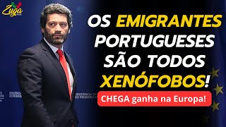 Os Emigrantes Portugueses são todos Xenófobos  Chega ganha na Europa  ZugaTalks [upl. by Aicen]