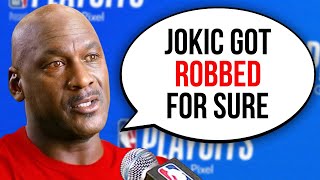 NBA Legends Explain Why Nikola Jokic ROBBED of 2023 MVP [upl. by Kirwin]