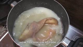 Kinilaw Na Tenga ng Baboy Recipe  Pigs Ear Recipe Tagalog [upl. by Esor]