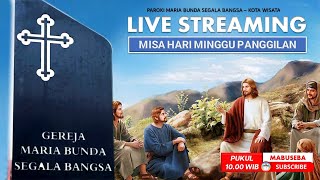 MISA HARI MINGGU PANGGILAN 30 April 2023  Pukul 1000 WIB Paroki MBSB Kota Wisata [upl. by Nelyak153]