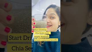 How To Make Chia Seeds Water Benefits Of Chia Seeds Water yt shorts [upl. by Eeryn]