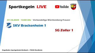 SKV Brackenheim 1  SG Zoller 1 Verbandsliga Frauen [upl. by Ahsam]