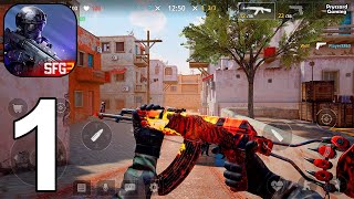 Special Forces Group 3 SFG3  Gameplay Part 1 Mutiplayer Online Shooter FPS Mobile iOS Android [upl. by Derry]