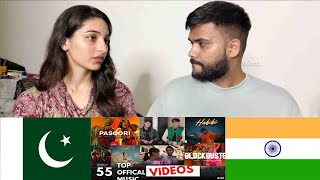 Indian Reaction on TOP 55 PAKISTANI BEST SONG [upl. by Virgil]