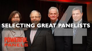 How to Moderate a Panel Discussion Selecting Great Panelists Video 4 5mins [upl. by Myrtie661]