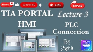 Lecture 3 HMI to PLC Connection and Communication [upl. by Haneeja829]