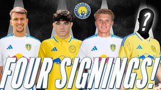 WHO are the FOUR SIGNINGS LEEDS fans have been PROMISED TRANSFER NEWS [upl. by Elia671]