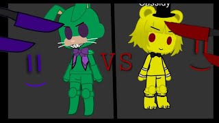 Glitchtrap Meets FNAF 1 Part 2 Gacha Club MY AU [upl. by Nadabb822]