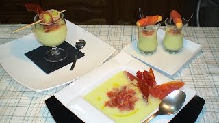 Crema fría de melón con jamón  La Cocina de Loli Domínguez Loli Domínguez [upl. by Cornish]