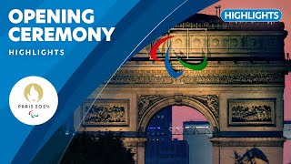 🇫🇷 Paris 2024 Paralympic Games Opening Ceremony Highlights  Paralympic Games ❤️💙💚 [upl. by Gambrill]