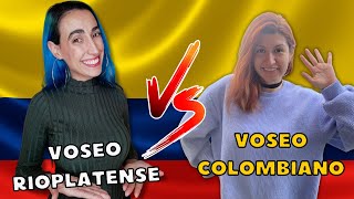 VOSEO COLOMBIANO 🇨🇴 vs VOSEO RIOPLATENSE 🇺🇾🇦🇷  ESPAÑOL PAISA  VIDEOPODCAST 4 CULTURA HISPANA [upl. by Shanna]