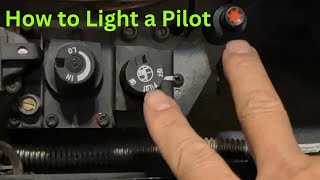 How to Light the Pilot on Gas Fireplace [upl. by Iva]