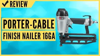 PORTERCABLE Finish Nailer 16GA Review [upl. by Wampler]