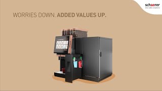 Schaerer Coffee Machines  worries down with ProCare  EN [upl. by Leile392]