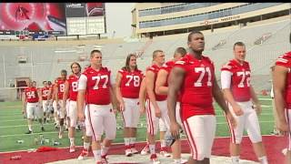 Badger football ready to tackle 2013 [upl. by Eicul768]