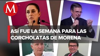 Las ‘corcholatas’ de Morena continúan la carrera presidencial de 2024 [upl. by Odrawde18]