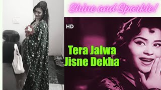 Tera Jalwa Jisne Dekha  Ujala 1959  Lata Mangeshkar [upl. by Einnij]