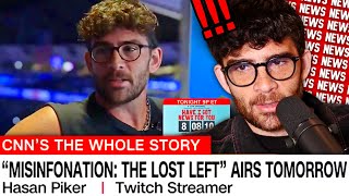 Hasan is Featured on CNN  HasanAbi Reacts [upl. by Adniram]