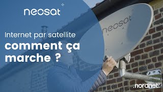 Neosat  Internet par satellite comment ça fonctionne   Nordnet [upl. by Faustina]