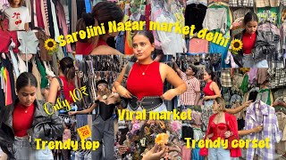 SAROJINI NAGAR MARKET DELH LATEST COLLECTION  SHOP NUMBER DETAILS BRANDED BAGTOP DRESSSHOES [upl. by Neall]