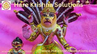 New Arrival Prahalad Narasimha Dev Deity  Divine Protection  Hare Krishna Solutions [upl. by Miko751]