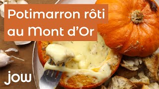 Recette du Potimarron rôti au Mont d’Or [upl. by Umeko]